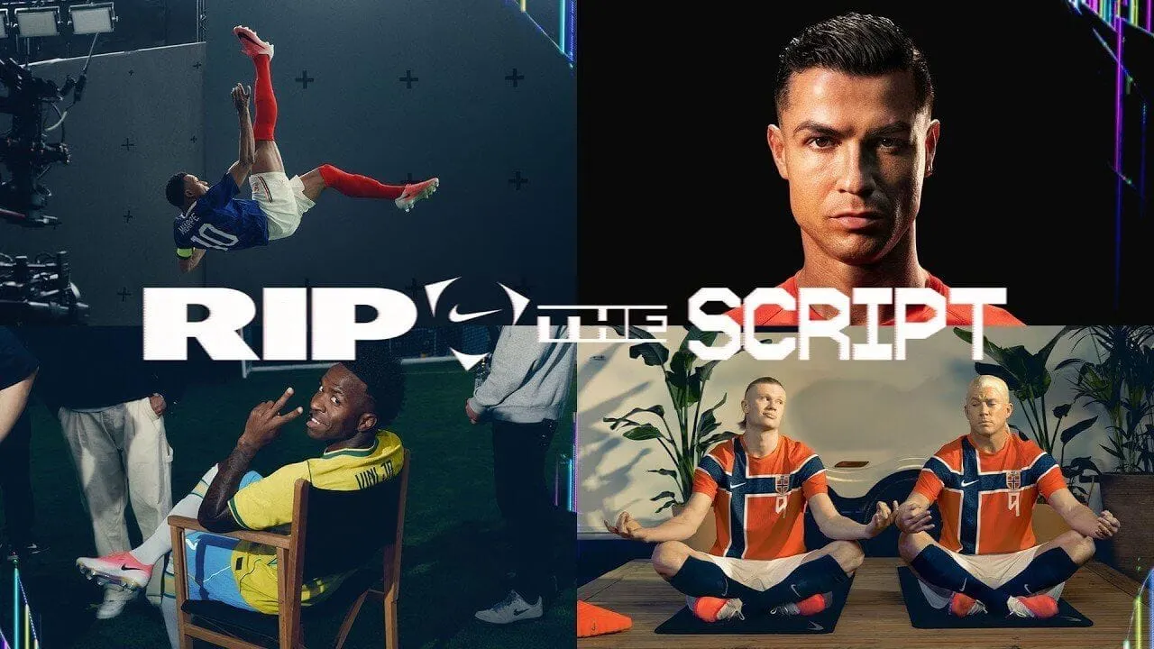 Nike lança "Rip the Script", filme de seis minutos para a Copa 2026