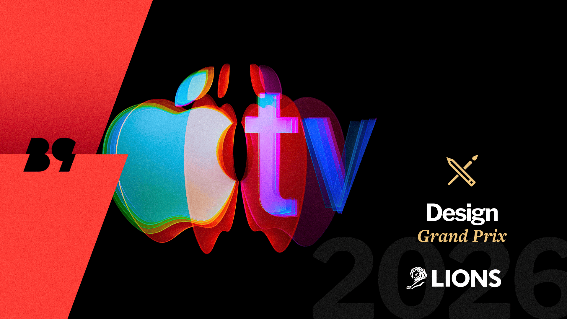 Nova identidade artesanal da Apple TV, na contramão da IA, leva o Grand Prix de Design em Cannes Lions 2026
