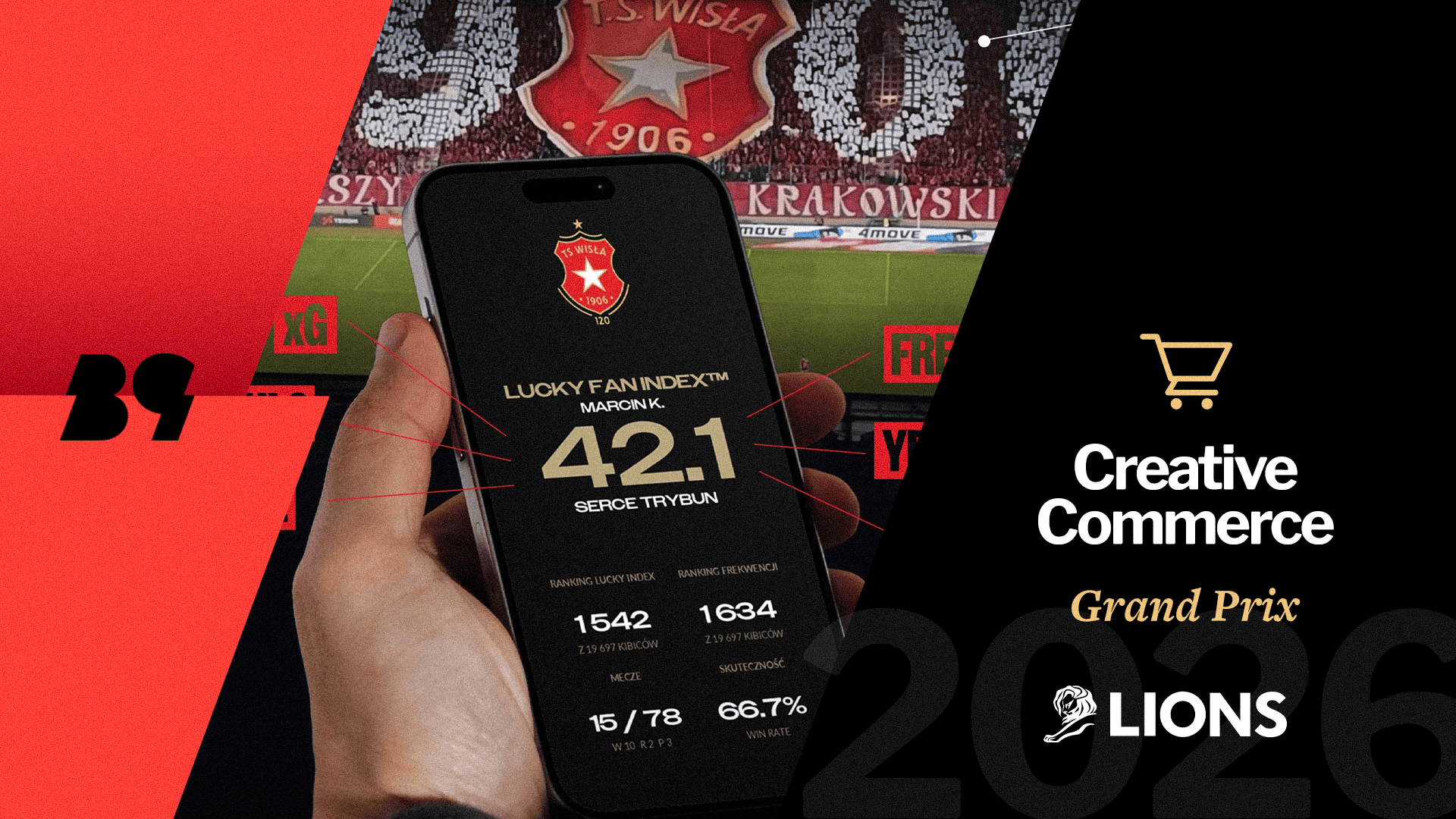 Um clube rebaixado deu a cada torcedor uma nota de sorte, e levou o Grand Prix de Creative Commerce