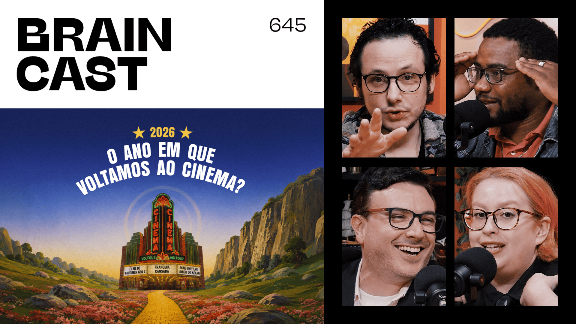 O ano que voltamos ao cinema?