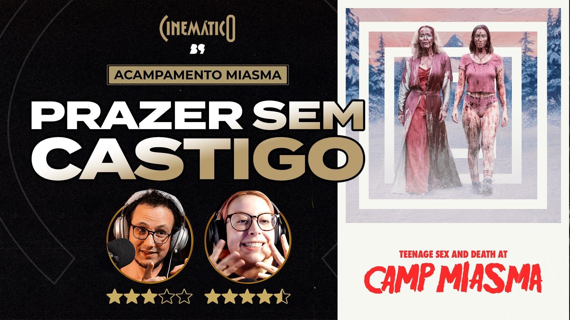 Acampamento Miasma: Adolescência, Sexo e Morte