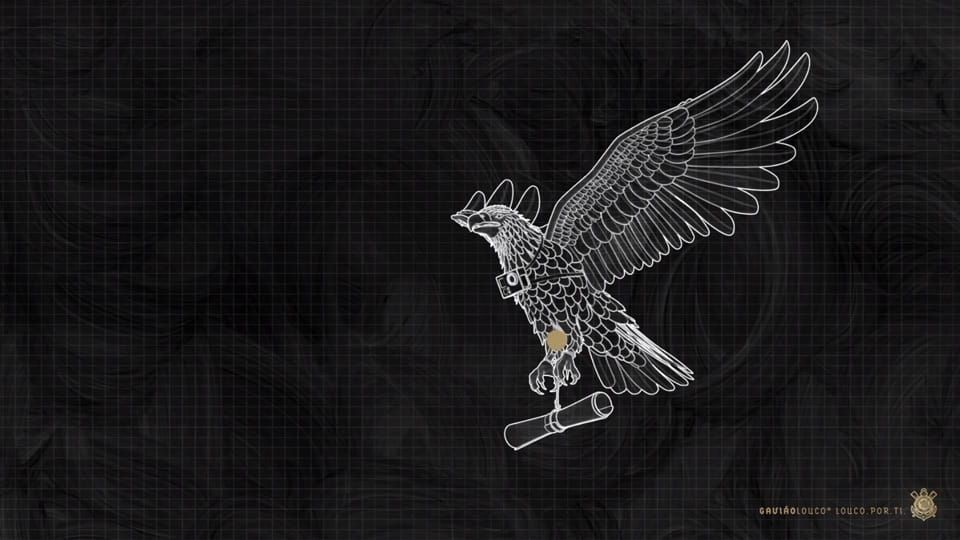 #GaviãoLouco: Ação da Brahma vai fazer um gavião entregar mensagem para o Corinthians no Japão