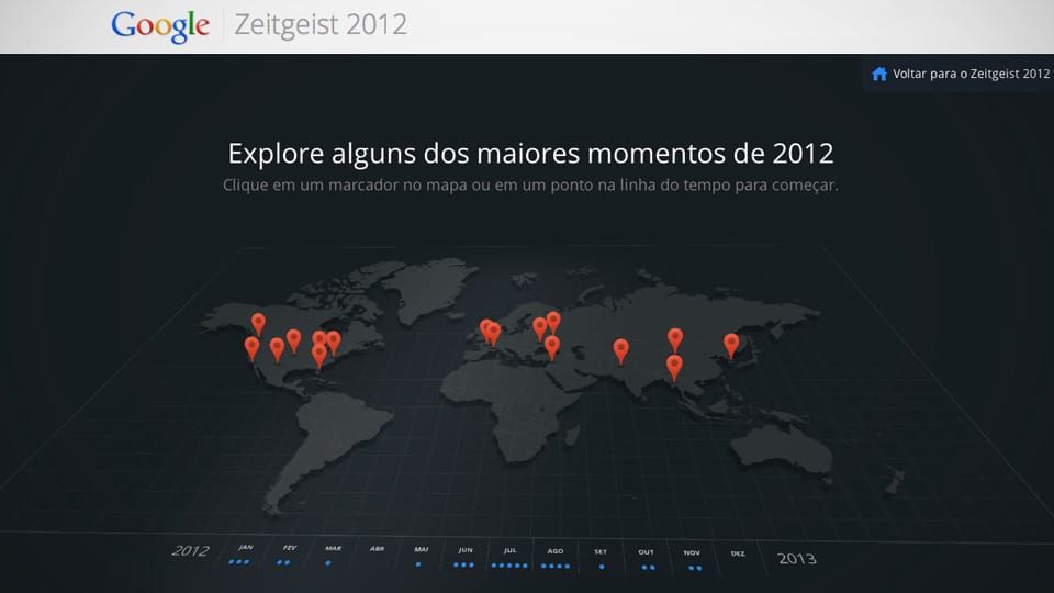 Zeitgeist 2012: Google revela o que o mundo pesquisou durante o ano