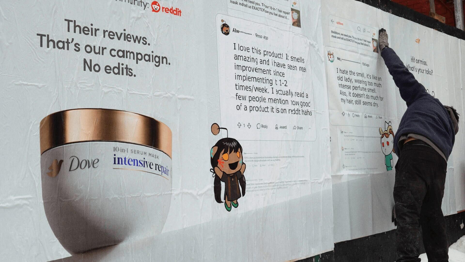 Dove publica os piores reviews do seu produto (de propósito)