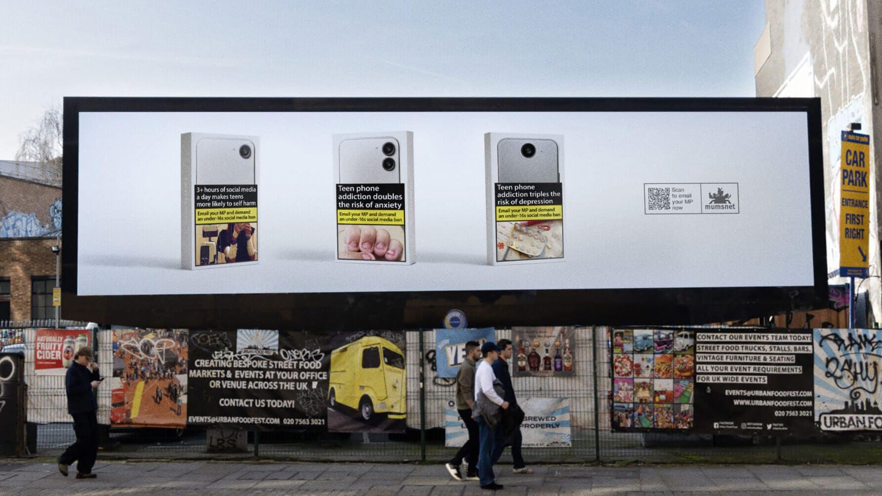 Campanha britânica quer que redes sociais sejam tratadas como cigarro