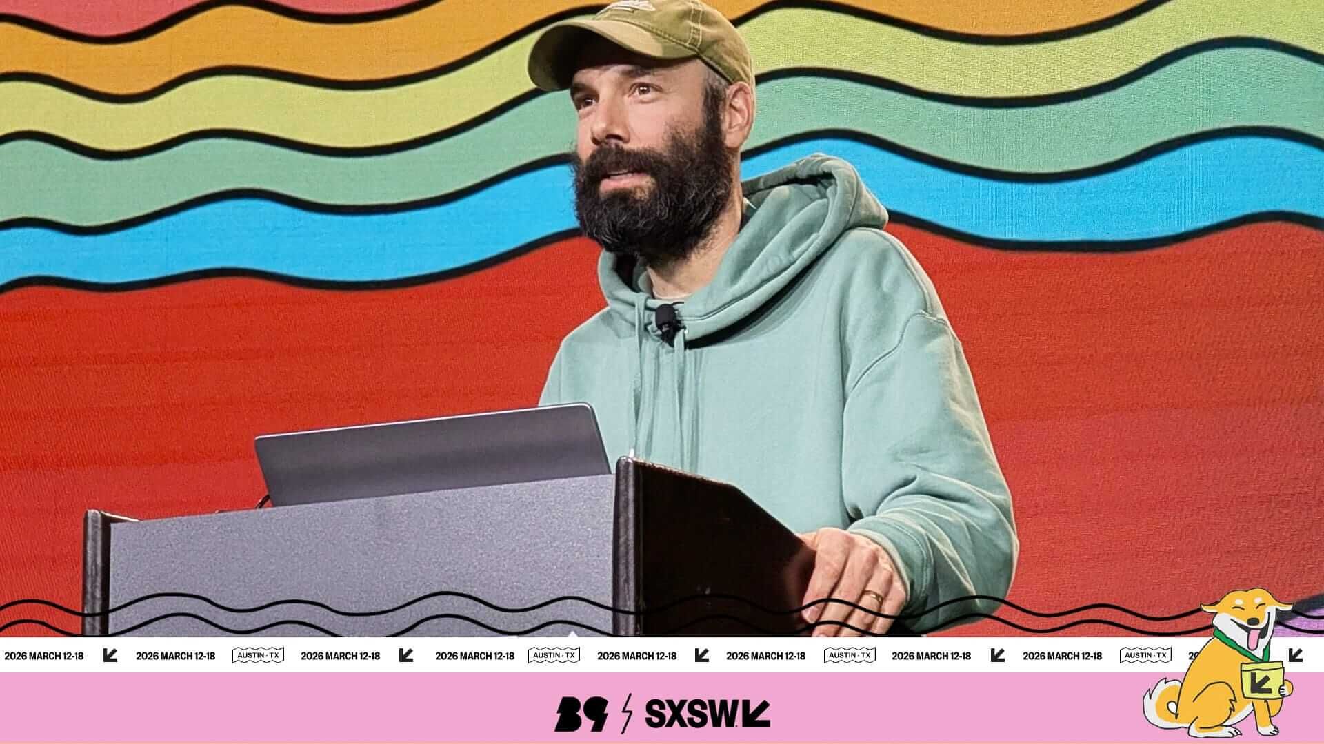 SXSW 2026: Jack Conte está com raiva da IA. E também animado. Ao mesmo tempo.
