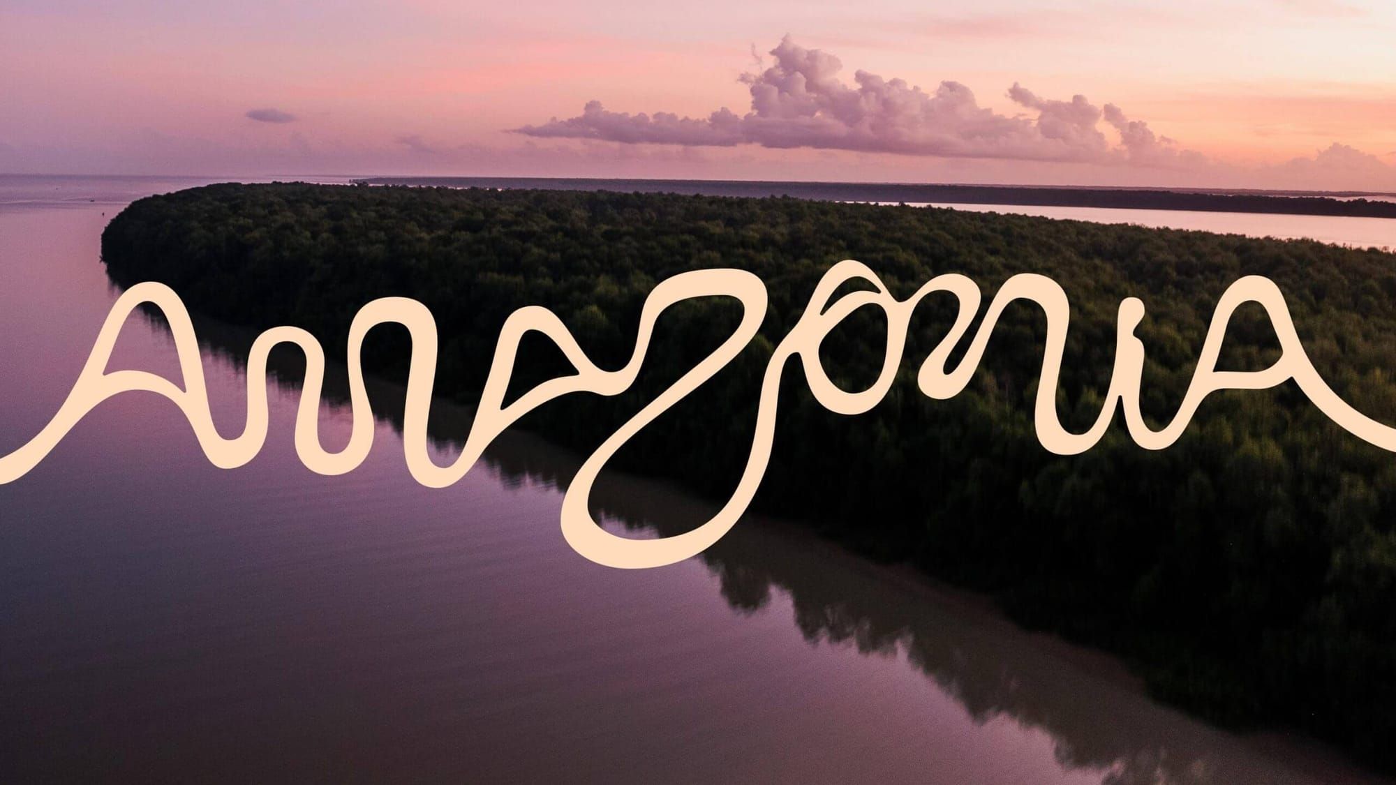 A marca oficial da Amazônia foi encontrada no próprio rio