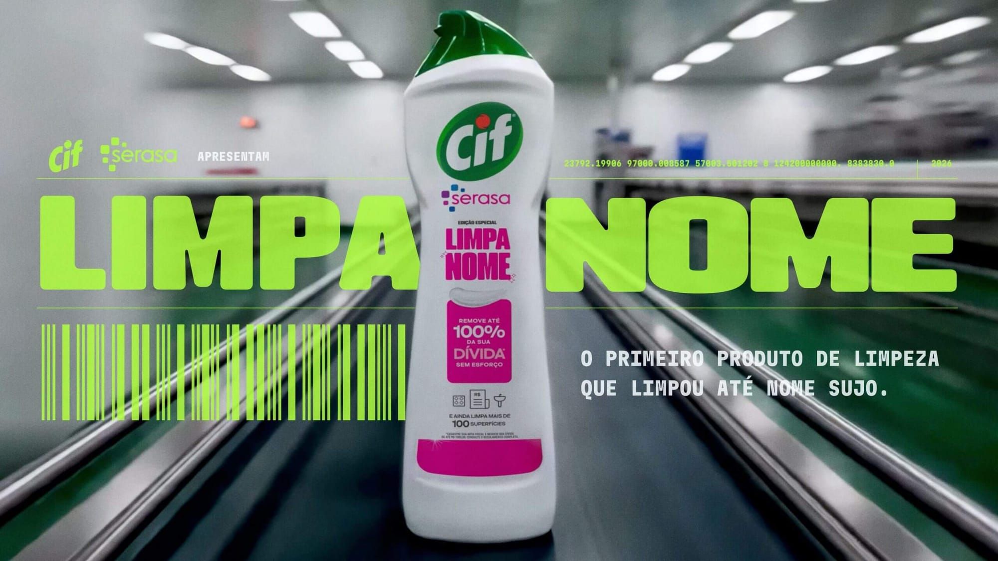Cif leva a sério o meme "limpa meu nome" e gera R$ 7 milhões em dívidas negociadas com a Serasa