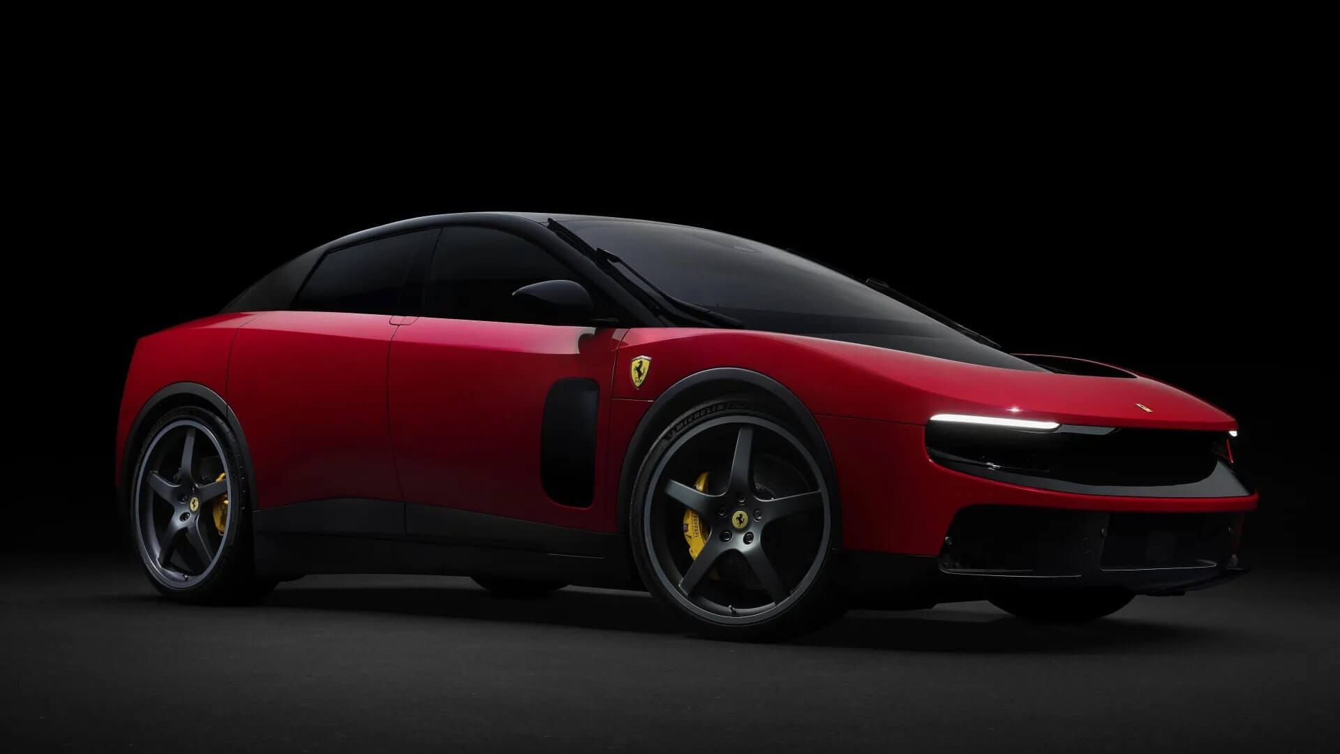Ferrari revela Luce, primeiro carro elétrico da marca com design de Jony Ive (e ações caem 8% após reação negativa)