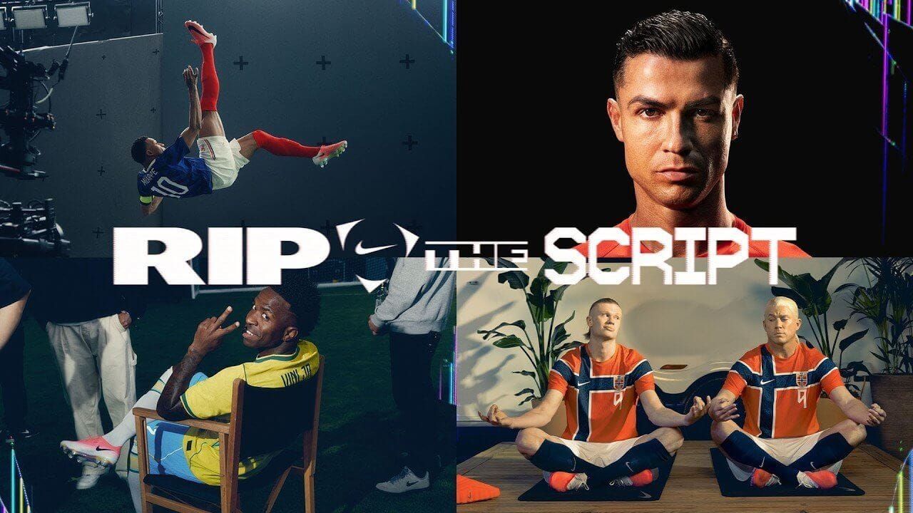 Nike lança "Rip the Script", filme de seis minutos para a Copa 2026