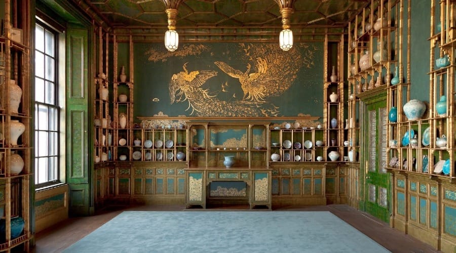 Foto de The Peacock Room, projeto de&nbsp;Thomas Jeckyll&nbsp;e&nbsp;James McNeill Whistler.