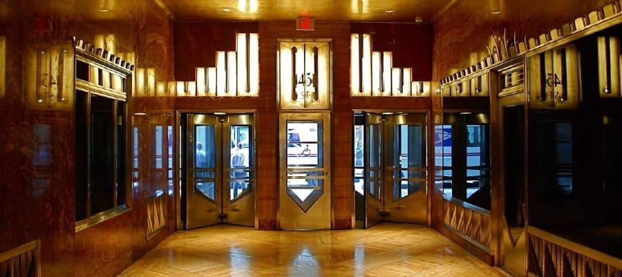 Foto do Art Déco: Saguão do Edifício Chrysler