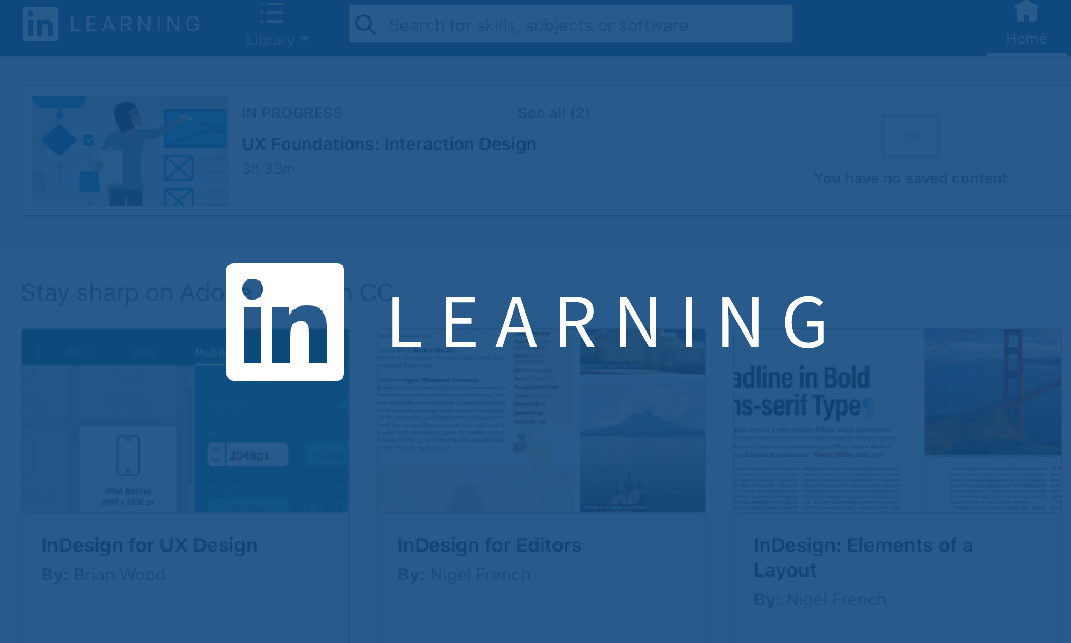 Cursos da Plataforma LinkedIn Learning