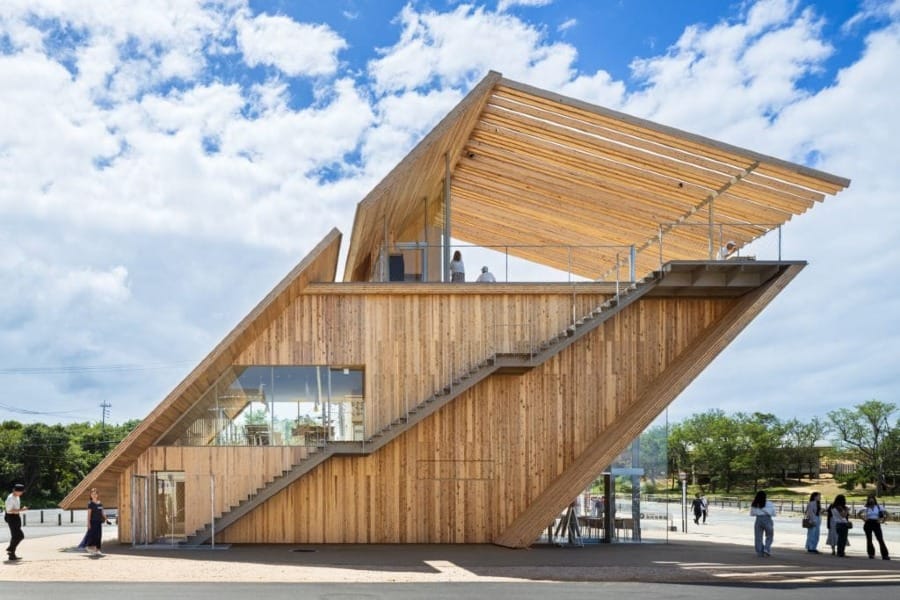 Foto do Takahama Café | Kengo Kuma |&nbsp;Foto: Kawasumi-Kobayashi