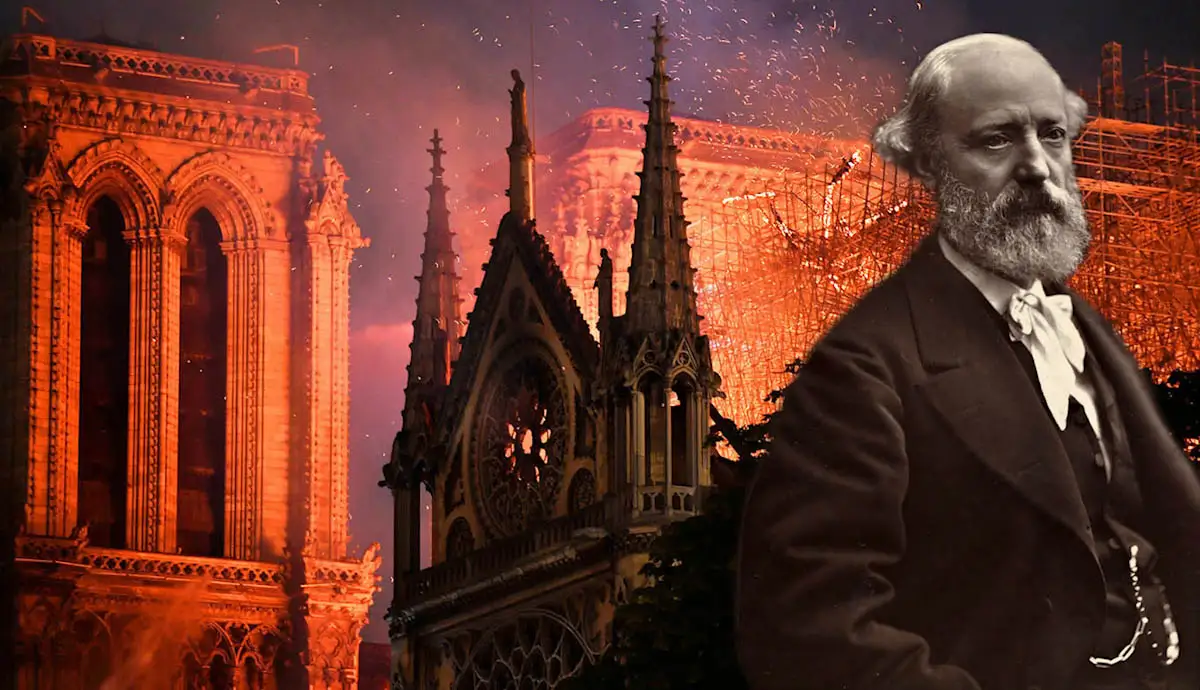 Restauração do Patrimônio por Viollet-le-Duc: restaurar à forma original.