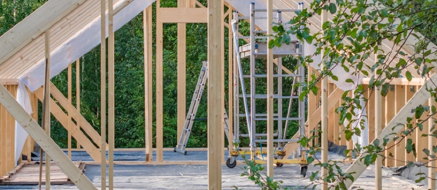 Modelo em Wood Frame | sistema de construção a seco