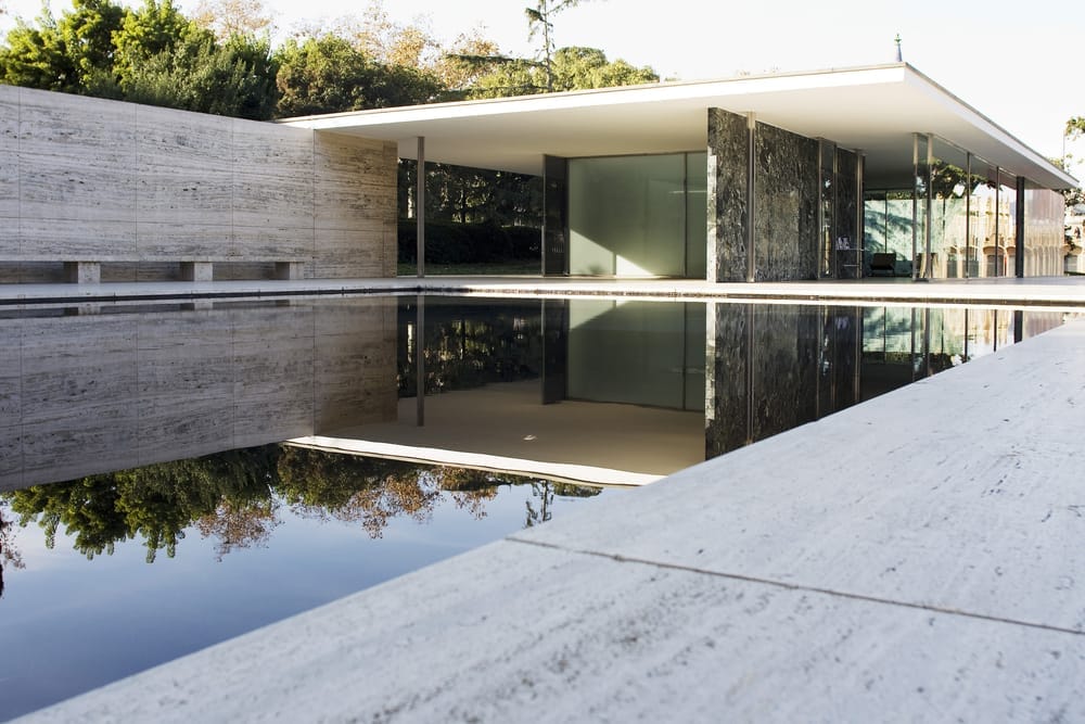 Mies van der Rohe | El Pabellón em Barcelona, Espanha.