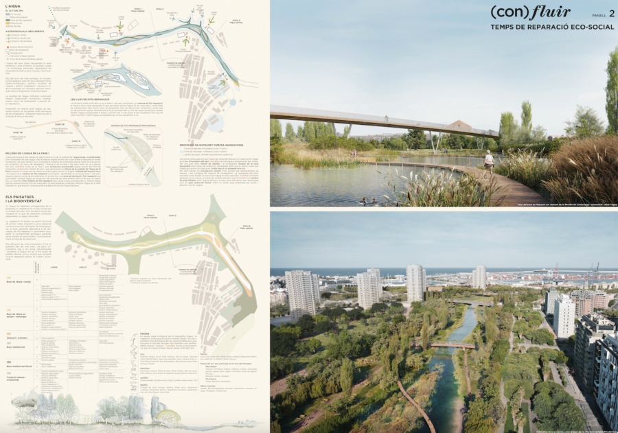 Projeto (Con)fluir para o novo Parque de Desembocadura de Valência.