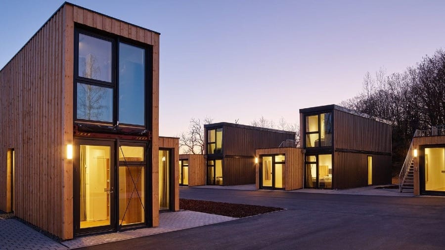 Foto em container e suas inúmeras possibilidades de composição.