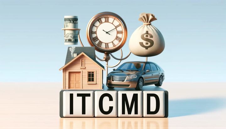 Ilustração gráfica de bens que constam ITCMD