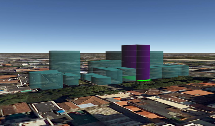 Estudo digital para simulação de Potencial Construtivo do Terreno.