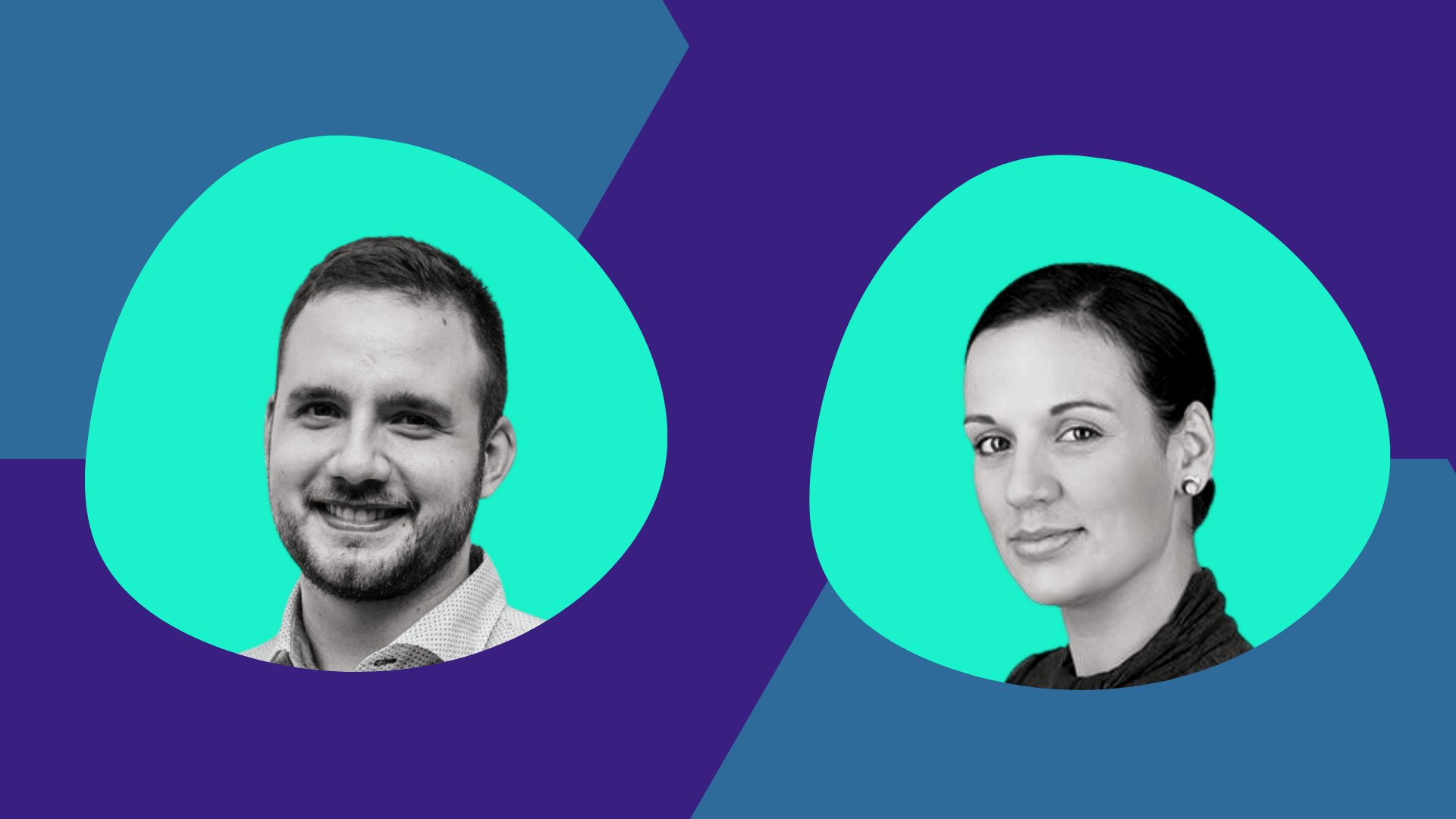 Georgi Penev Bulgarian FIntech Association and Dea Markova, EU Public Policy Advisor