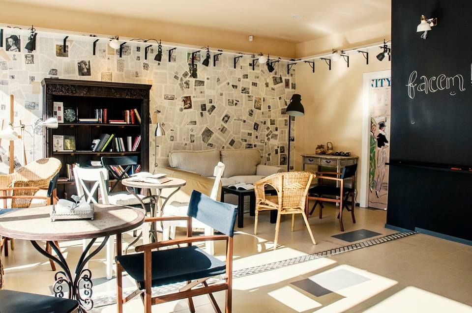 co-working space at Seneca Anticafe
