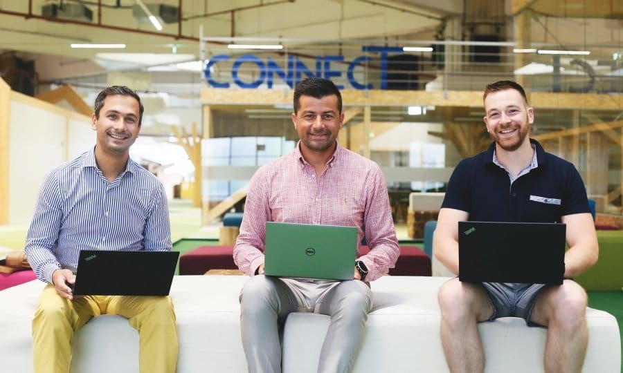 Darko Jovisic, Marko Gudelj, and Ivan Belas