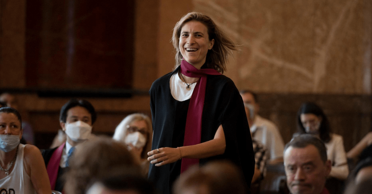 Graduation Day of the Faculty of Economics and Business Administration (June 2021), fintech master's