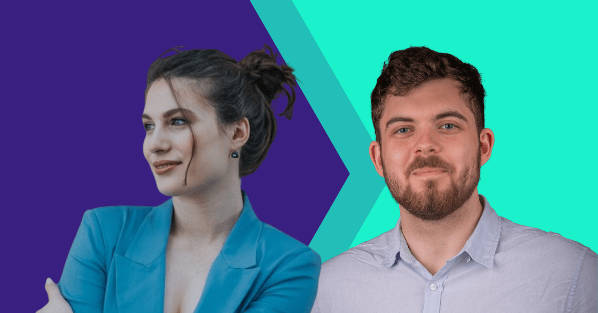 Konstantina Psoma (CEO) and Roman Bromidge (CTO) of Kaedim, AI 3D creation