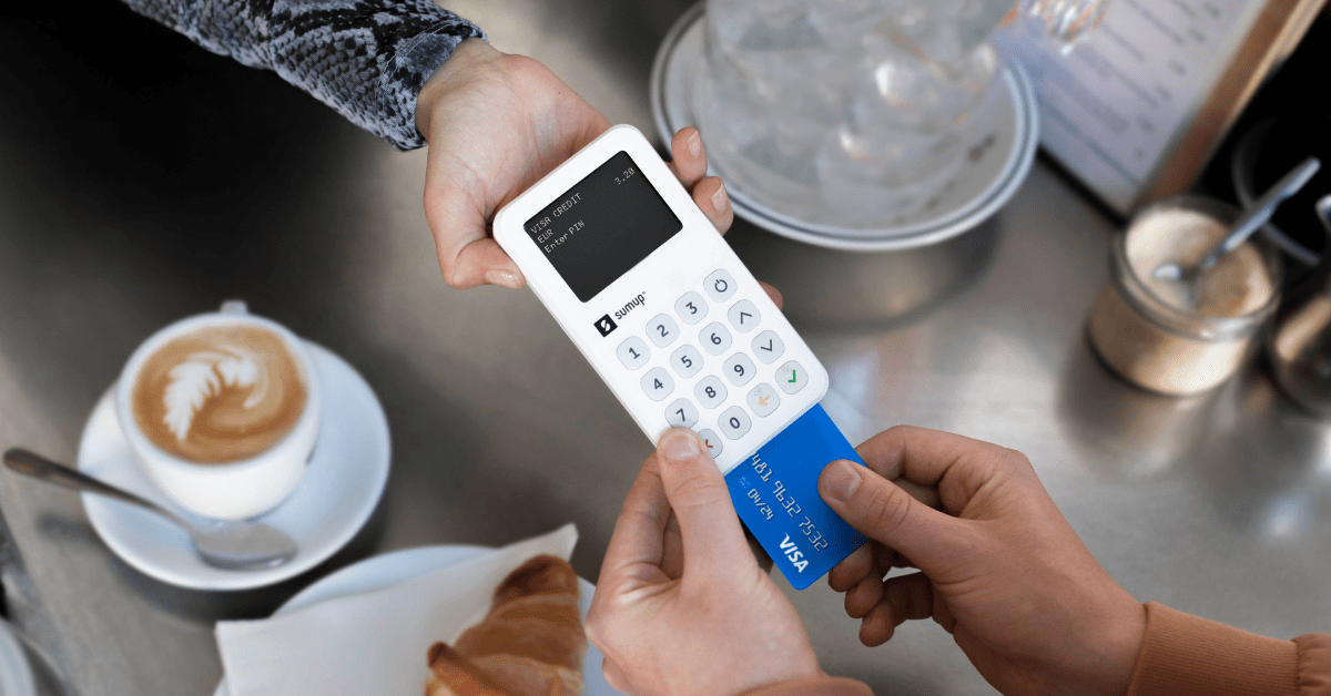 SumUp POS device