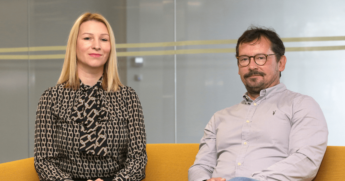 Sabine Gradistanac Skrgatic, BE-ON, and Dinko Novoselec, Partner at Feelsgood