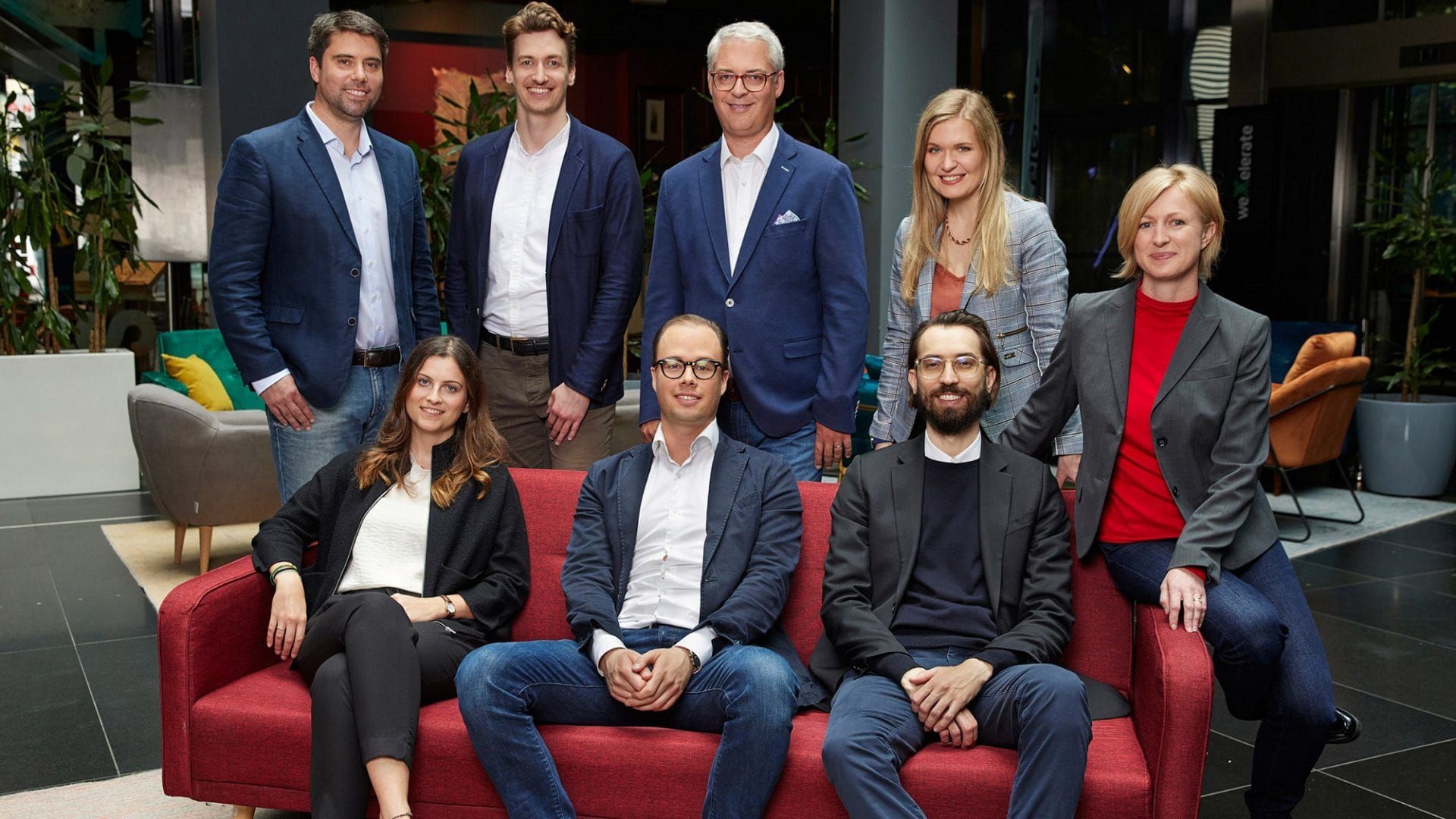 a picture of the Uniqa Ventures team