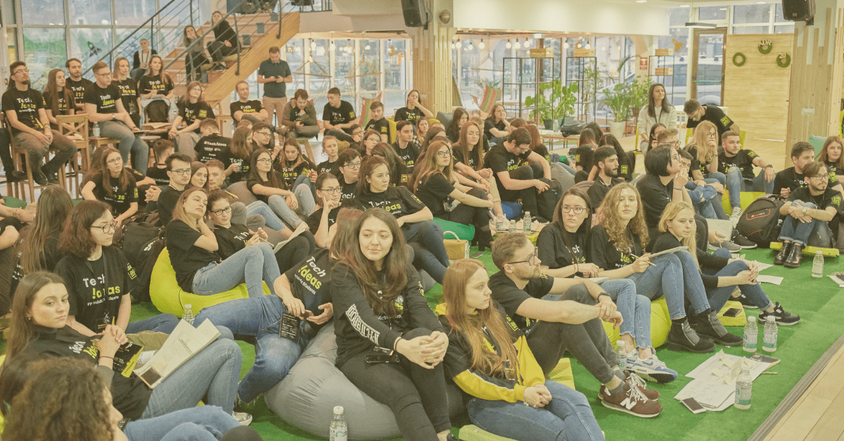 Picture from one of the many events organized by Rubik Hub