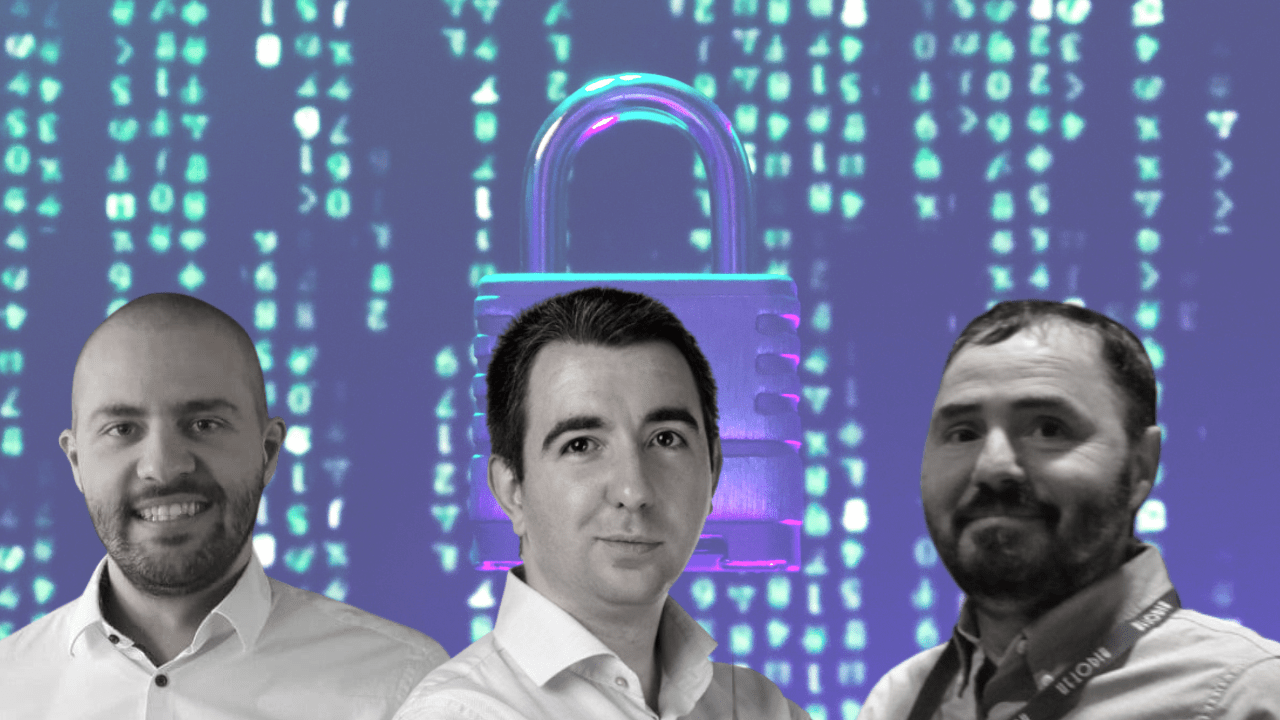 Eugen Popescu, cybersecurity consultant; Kiril Nikolov, DeFi Strategy at Nexo; Felix Crisan, co-founder and CTO of Ronin
