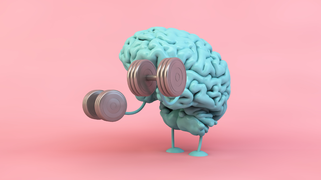 Brain working out, Canva