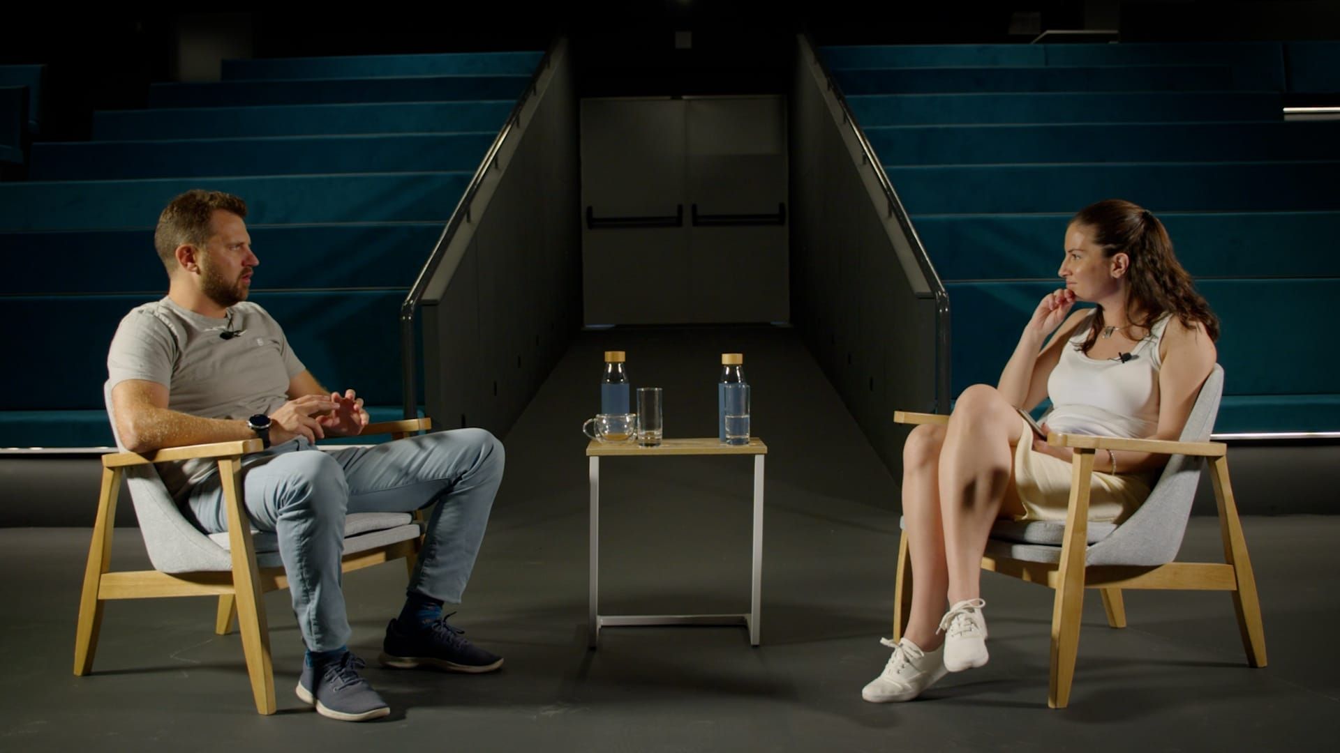 Victor Trokoudes and Irina Obushtarova