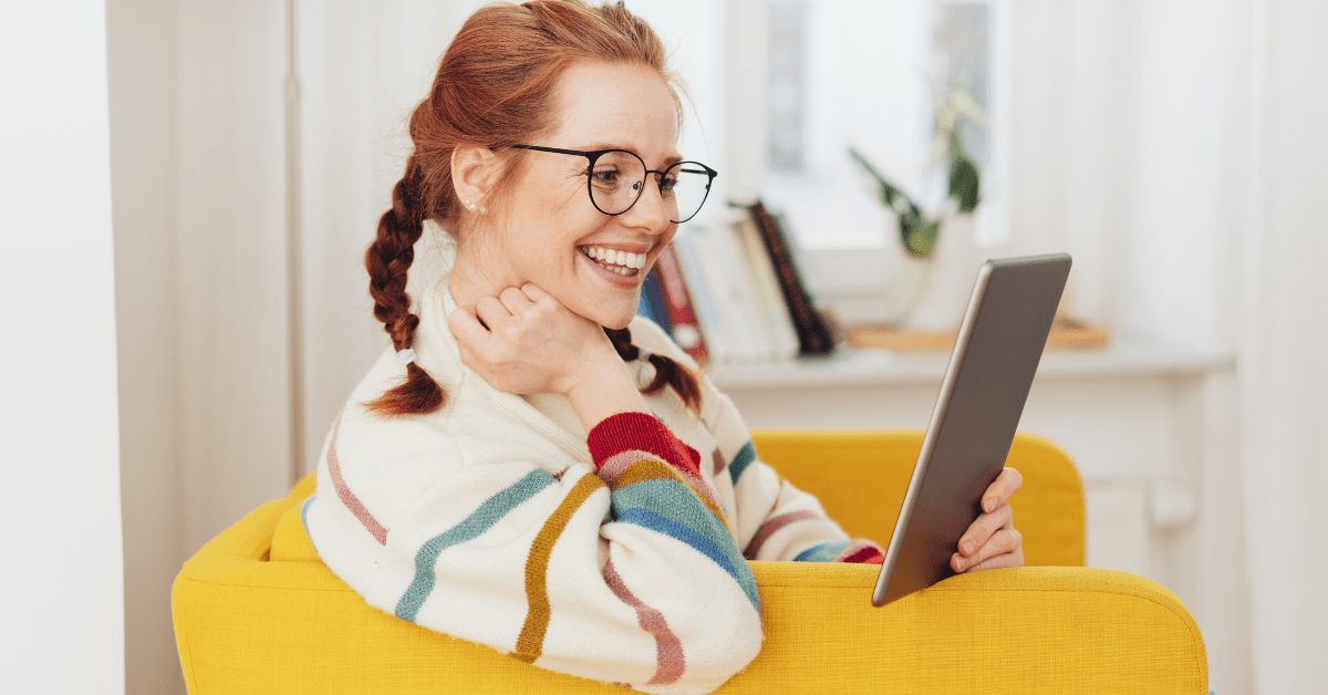 Reading the morning newsletter, Canva