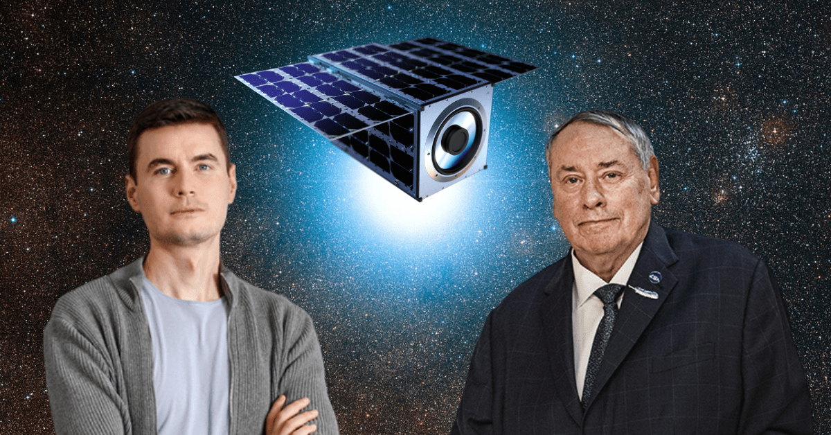 Endurosat mission - Raycho Raychev (EnduroSat) and Dr. S. Pete Worden (Breakthrough Initiatives)