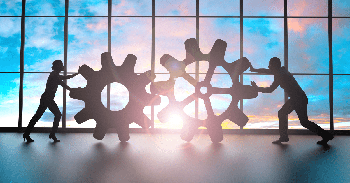 cogs in the machine working together