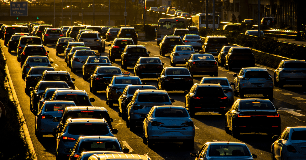 Car congestion in the city