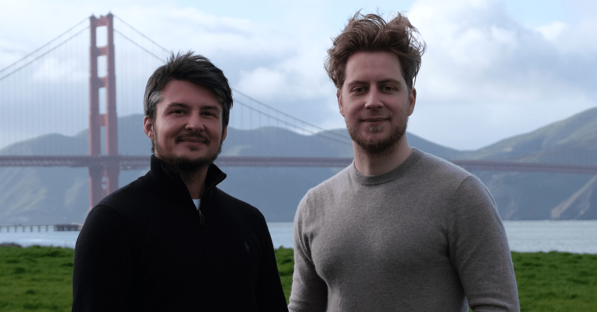 Portrait picture of Nodeshift founders, Andrey Surkov and Mihai Mărcuță