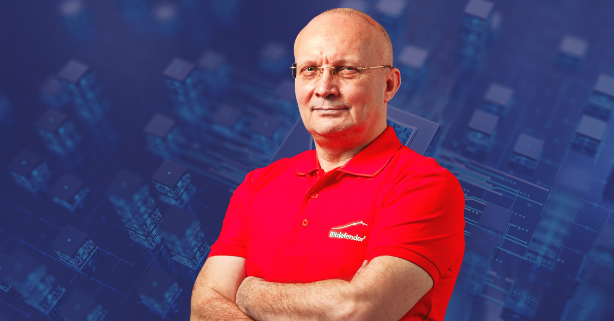 Florin Talpes, co-founder and CEO of Bitdefender