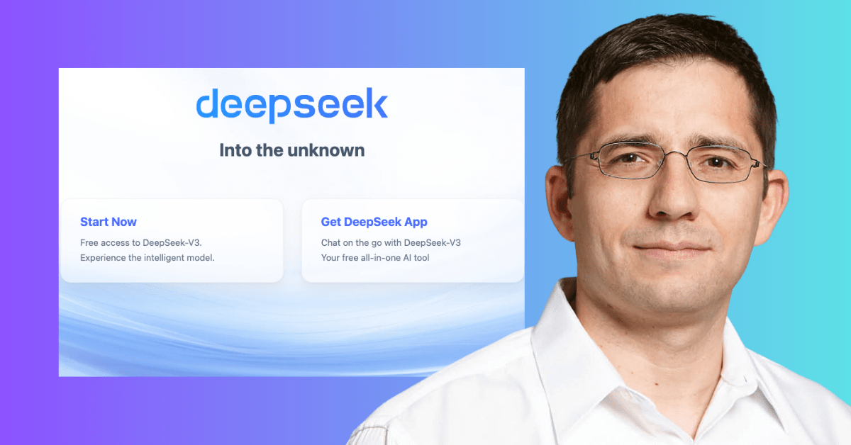 Martin Vechev of INSAIT: “DeepSeek $6M Cost Of Training Is Misleading”
