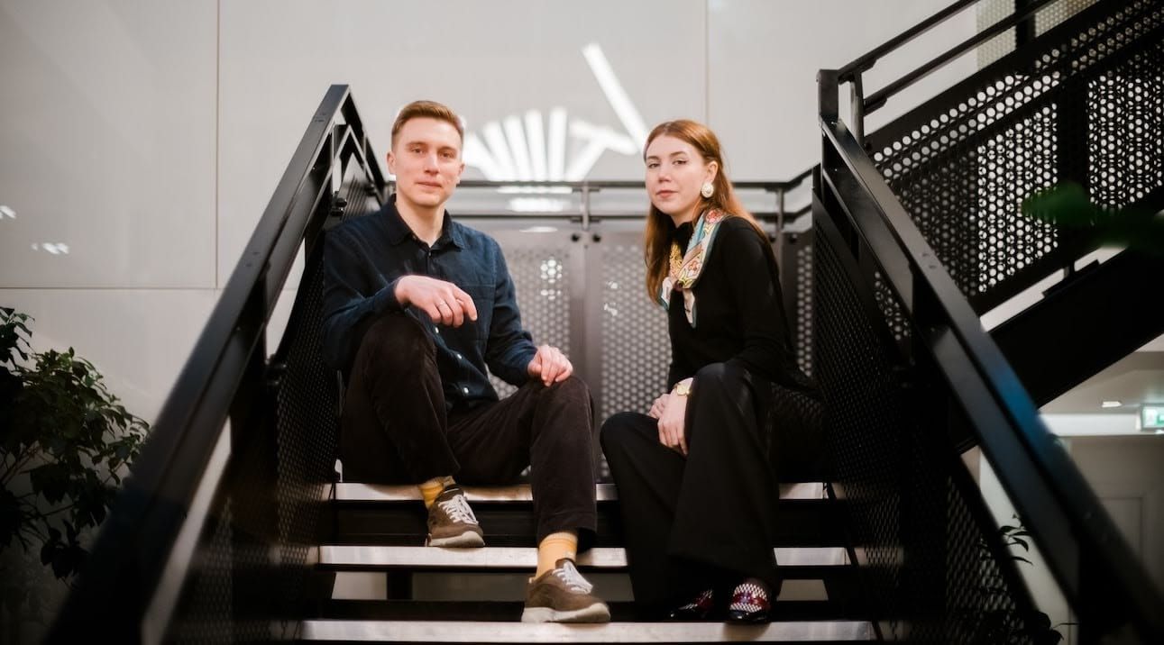 Ksenia Iliuk and Andriy Kusyy from LetsData.