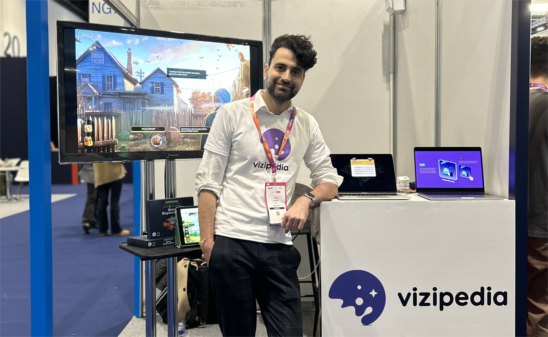 Yane Frenski, founder of game-based learning platform Vizipedia