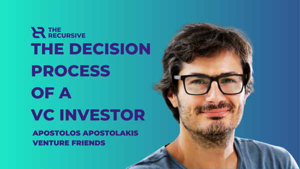 Inside the Greek startup and VC ecosystem with Apostolos Apostolakis, co-founder and partner at VentureFriends