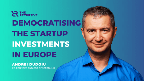 Andrei Dudoiu, SeedBlink’s CEO, wants to democratize access to startups with a €3M Series A investment