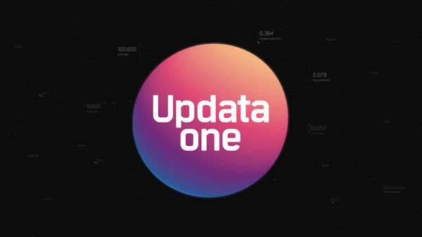 Updata One: The community of data companies that helps business leaders make sense of information