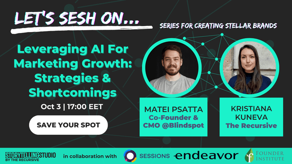 Webinar Announcement: “Leveraging AI For Marketing Growth: Strategies & Shortcomings”